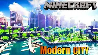How to Download Modern City in Minecraft Pe। How to Make Modern City in Minecraft pe। Hindi। 2021