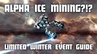 Alpha Ice Mining during the Winter Nexus event in EVE Online