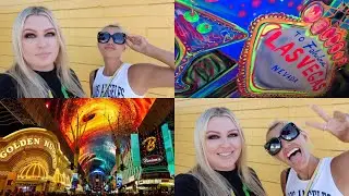 DOWNTOWN VEGAS- Arts District & Fremont Street- DINNER ON FREMONT STREET