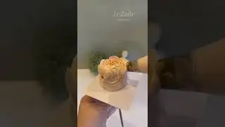 Пион из зефира 123 насадкой. (Обучение 89286636261)