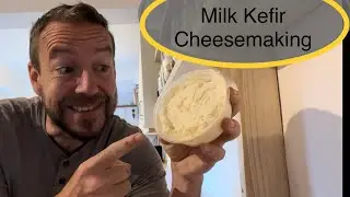 Making milk kefir cheese. What is milk kefir cheese? How does milk kefir work?