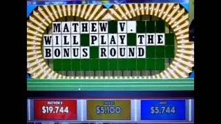 Wheel of Fortune BigJon's PC Run Game 8 Part 2