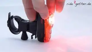 ride2gether.de | Point 1 LED Fahrrad Rücklicht mit StvZO Prüfzeichen
