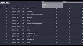 Tableau Tutorial - Sorting by Dimensions and Measures