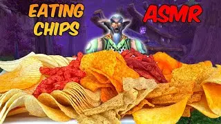 ASMR Eating 1334 Crisps While Playing WoW (No talking)