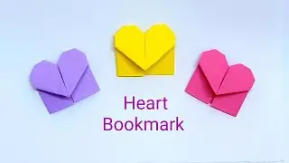 Heart Bookmark, Easy