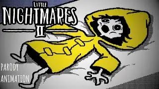 Six is Hungry, But There Are Guests Over | Little Nightmares 2 Parody Animation