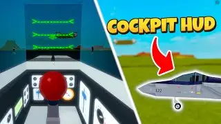 REALISTIC COCKPIT HUD IN PLANE CRAZY *TUTORIAL*