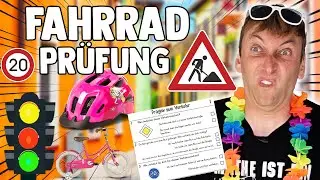 Sandras Vorbereitung auf die Fahrradprüfung😅