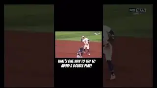 Josh Naylor’s Unorthodox Way to Break Up A Double Play
