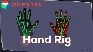 Hand rig in akeytsu