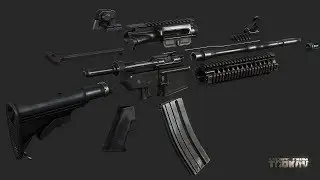 [EFT] M4A1 Stock & Tuned showcase + All 5.56 Mags