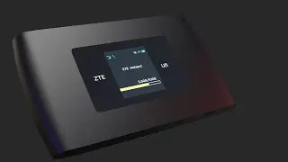 ZTE mifi Product animation