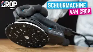 NIEUW! CROP Excentrische Schuurmachine met Stofafzuiging 150mm - 8mm | CROP