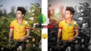 Snapseed Best Dark black tone effect 🔥| Snapseed Photo Editing