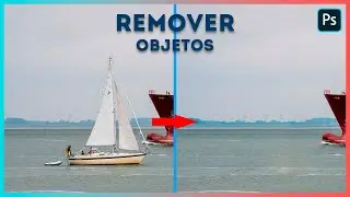como REMOVER OBJETOS no Photoshop! TÉCNICA EXCELENTE - Photoshop