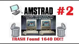 Special Bulletin: AMSTRAD PC1640 found in trash! - Part#2