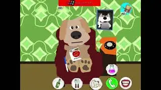 Talking Ben the Dog Drinking Apple Juice Scratch