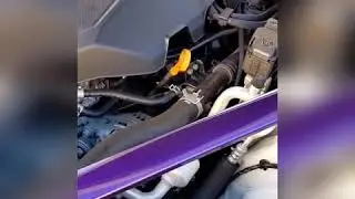 Custom painted Kia Stinger Air Tank and Strut Bars
