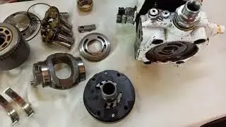 Ремонт насоса , изменение направления вращения Rexroth A4VTG90