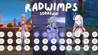RADWIMPS - Sokkenai | Genshin Impact Lyre