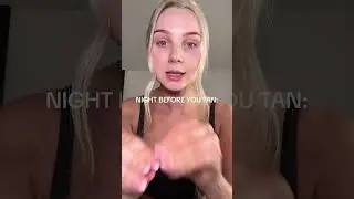 my in depth self tanning routine/ tutorial Tan 
