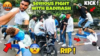 Badmash Gang Se Hogyi लड़ाई 🤬 | Extreme Road Rage😱🔪