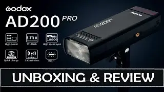 Godox AD200Pro TTL Pocket Flash with Built-in 2.4G Wireless X System  (Black) | #Nikon #canon #sony