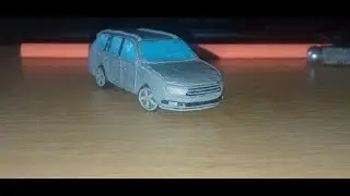 Volkswagen Passat B8 из пластилина