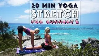 20 Min Yoga Flow for Runners | Stretches for Tight Legs, Hips & Glutes