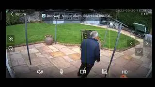 Topcony Human Detection Security Camera Outdoor