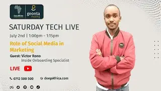 Saturday Tech Live: Role of Social Media in Marketing