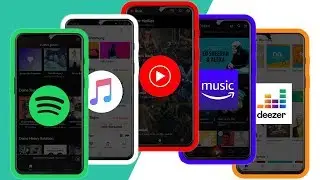 Spotify vs Deezer vs YouTube Music vs Apple Music vs Amazon Music