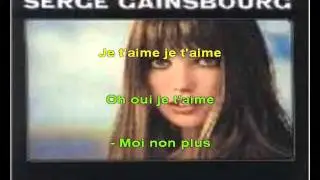 Jane Birkin & Serge Gainsbourg   Je T'Aime Moi Non Plus