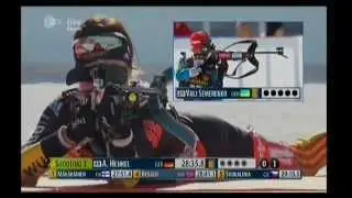 Biathlon Einzel der Damen in Sochi 2013