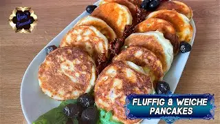 Herzhafte Pancakes mit Käse