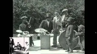 (1929) Playing the kazoo and selfmade music instruments