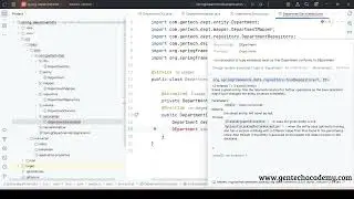 Java Spring Boot Part - 03 | DTO | Create Department POST API | Verified in Postman
