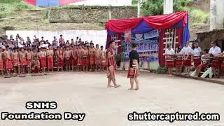 Sagada National High School Foundation Day Performance
