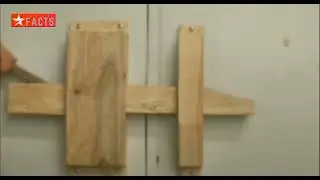 Wondered how an Ancient Egyptian door lock works?