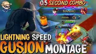 Gusion Mains, Click Here 🔥 | 0.5 Seconds Combo ⚡️  | EPIC SKIN GIVEAWAY | MLBB