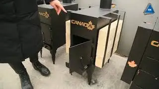 Буржуйка - ПЕЧЬ ДРОВЯНАЯ CANADA С ТЕПЛОАККУМУЛЯТОРОМ