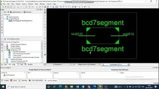 Simulation BCD to 7 Segment using Verilog on Xiling ISE | Testbench