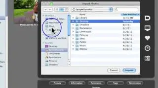 How can I Import Photos into iPhoto?