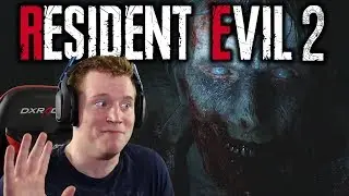 BACK AT THE POLICE STATION! - Resident Evil 2 REMAKE - Leon Walkthrough Part 1!