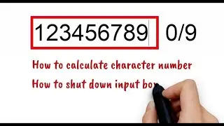 8. Create a Project - Remaining Character Counter | VUE JS |