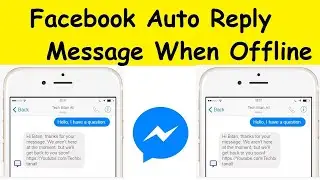 How to set up auto-response message bot on Facebook, Messenger & Instagram | Autoreply when Offline