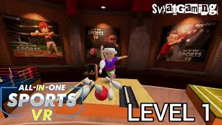 All in one Sports VR Bowling 🎳 - Level 1 / VR Games on PICO 4 headset