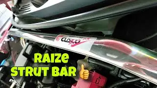 CUSCO FRONT STRUT BAR FOR TOYOTA RAIZE - UNBOX AND INSTALLATION
