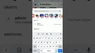 how to switch between channels and servers and discord quick switcher tap discord ep 3 in English